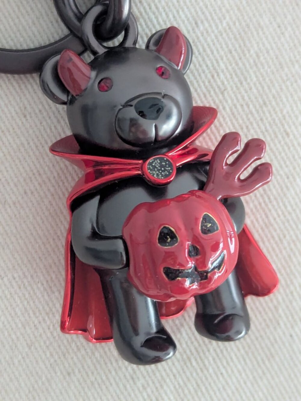 Coach Halloween Devil Bear bag charm - Picture 2 of 2